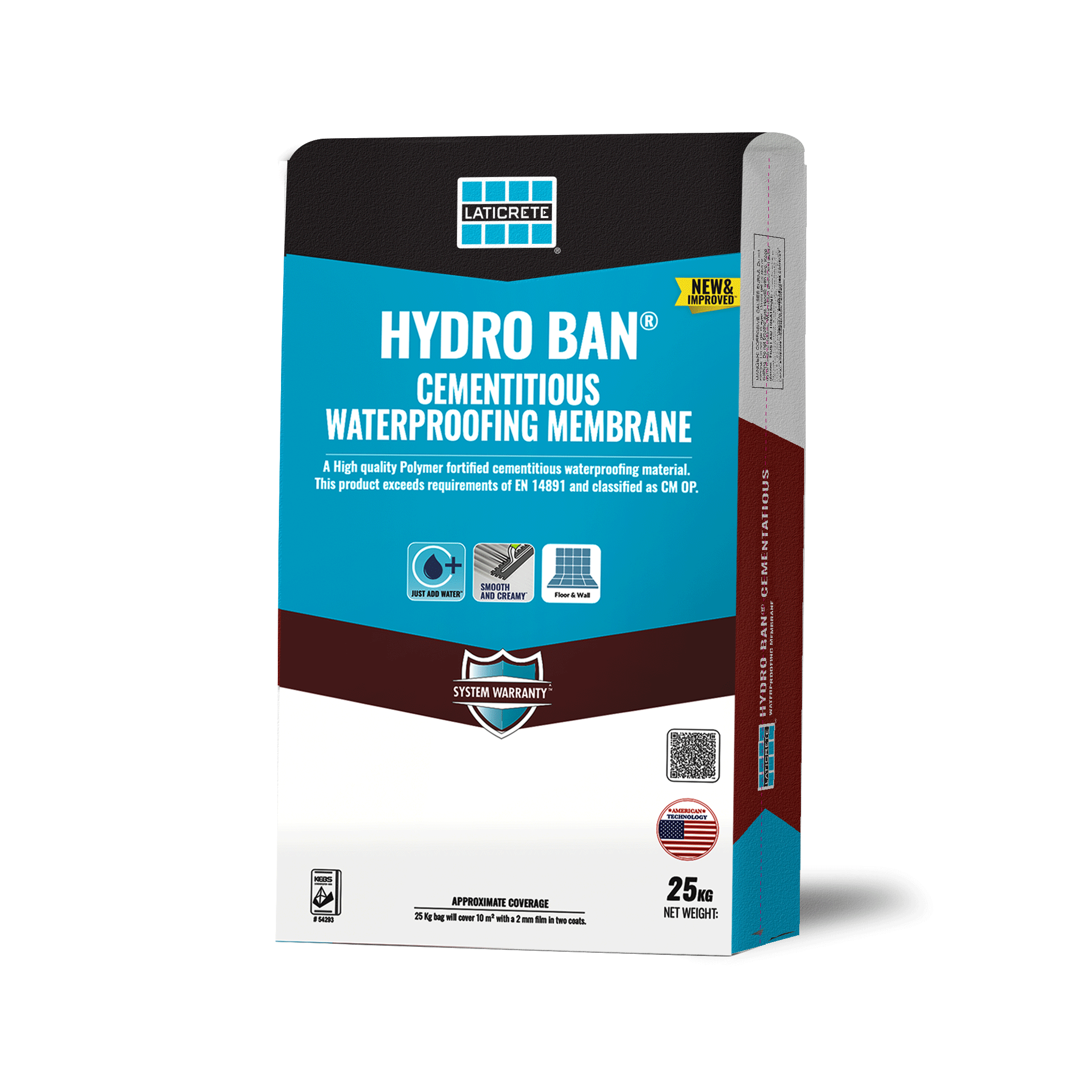 HYDRO BANĀ® Cementitious Waterproofing Membrane